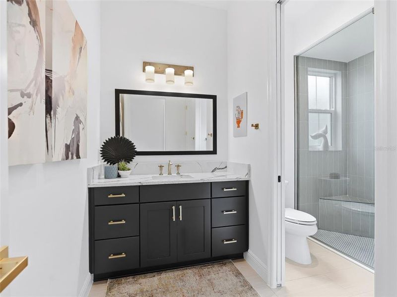 Furnished interior view inside a new home in , The Villages (Image 71). Furnished interior view inside a new home in , The Villages (Image 71).