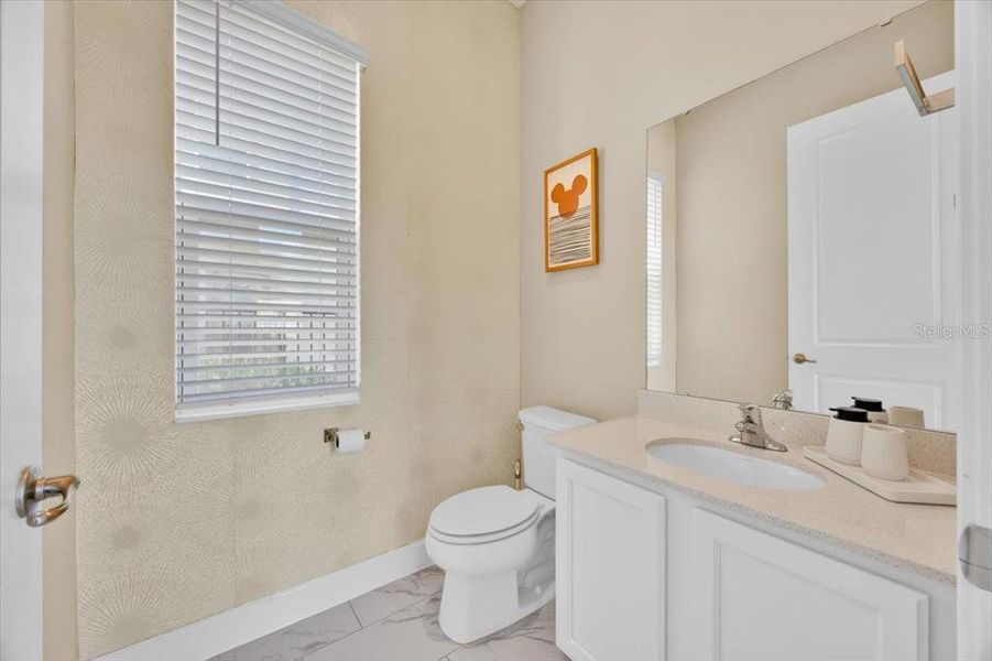 Furnished interior view inside a new home in , Reunion (Image 30).