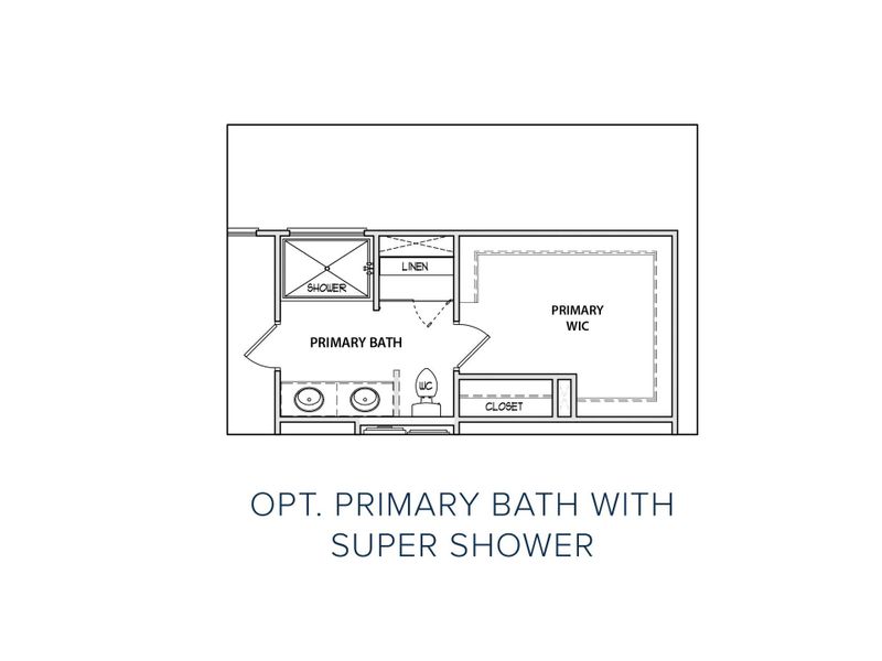 2D floor plan layout for the The Windhurst by My Home Communities in Westlyn, Winder, GA (Image 7).