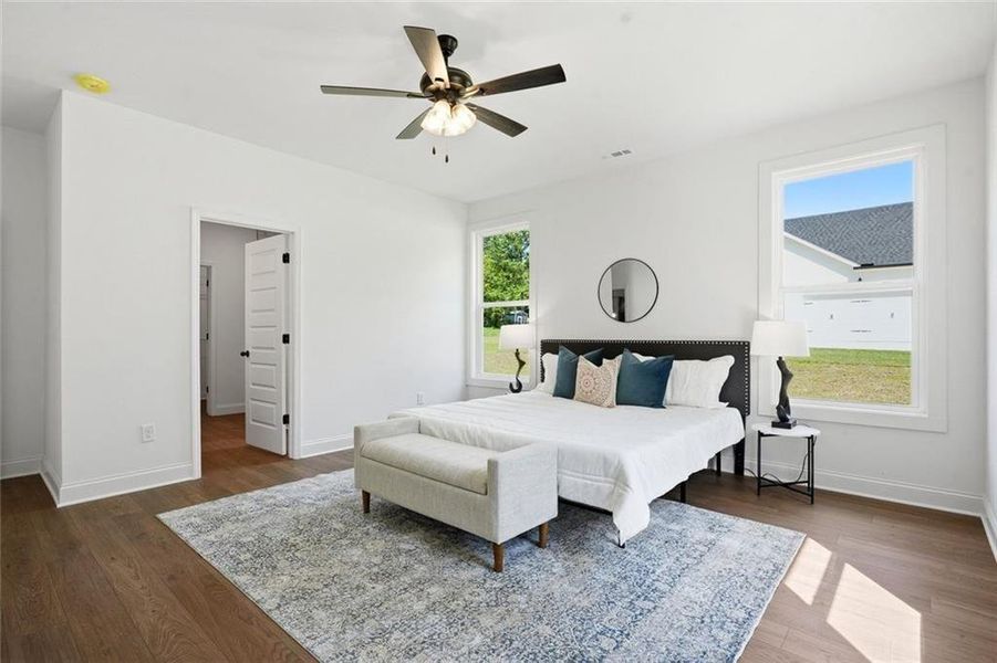 Furnished interior view inside a new home in , Mansfield (Image 13).