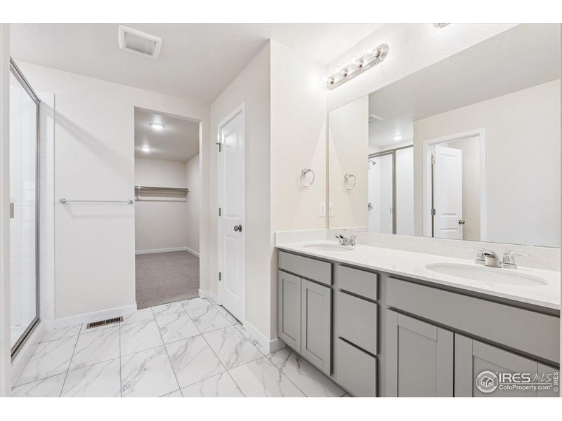 Furnished interior view inside a new home in The Overlook at Johnstown Farms, Johnstown (Image 13).