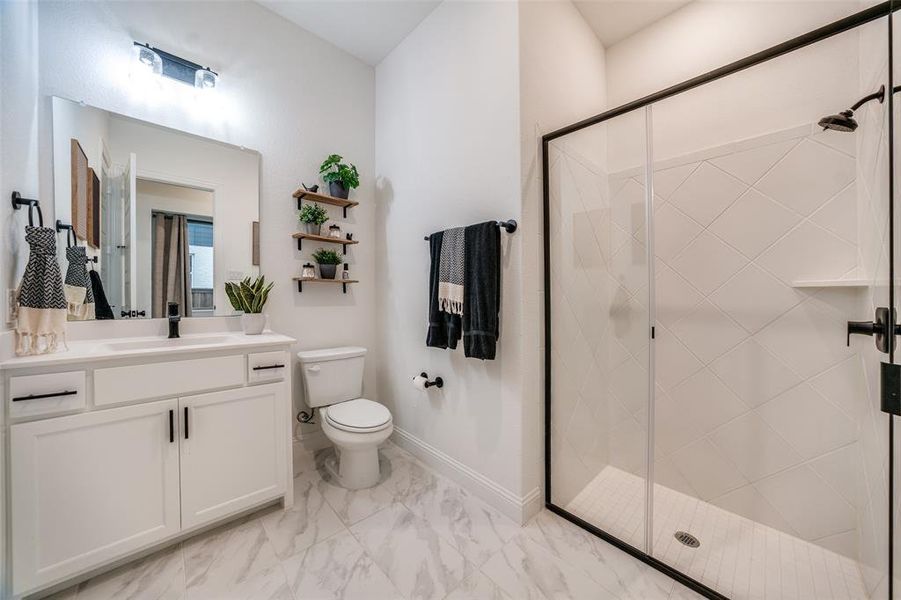 Furnished interior view inside a new home in Rockwood, Mansfield (Image 19). Furnished interior view inside a new home in Rockwood, Mansfield (Image 19).