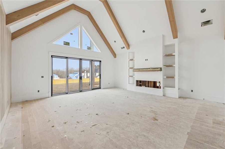 In-progress construction of a new home in , Buford, GA (Image 22).