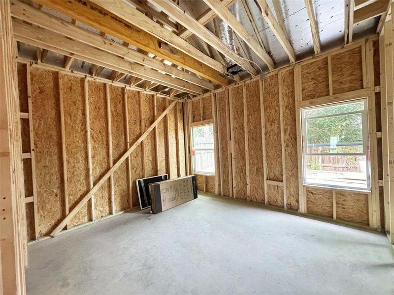 Primary Bedroom. Home in framing Stage, photos taken on photos taken on 11/27/24.