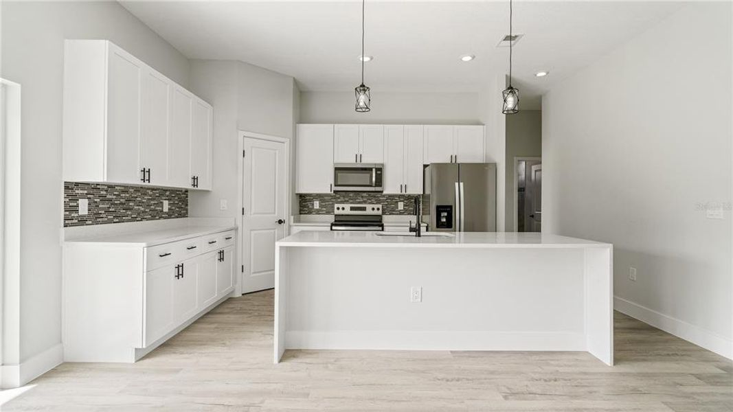 Furnished interior view inside a new home in , Ocala (Image 6).
