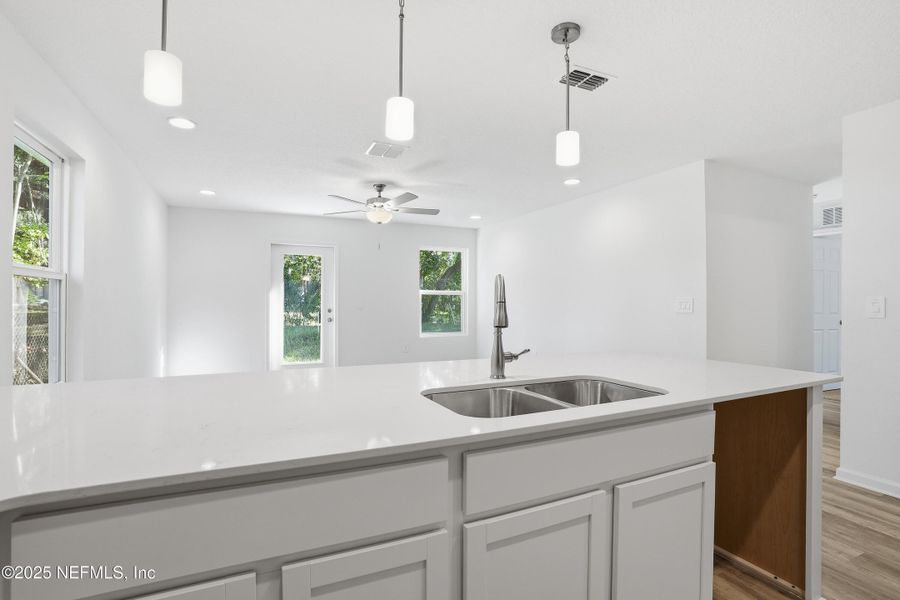 Furnished interior view inside a new home in , Jacksonville (Image 9).