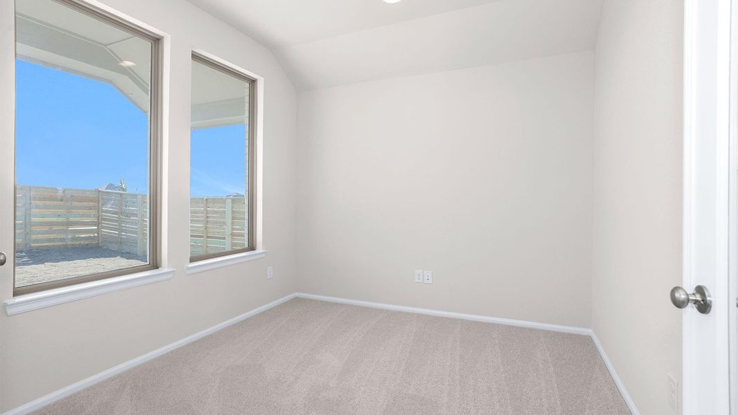 Spacious, unfurnished interior of a new home in Austin Point, Richmond (Image 10).
