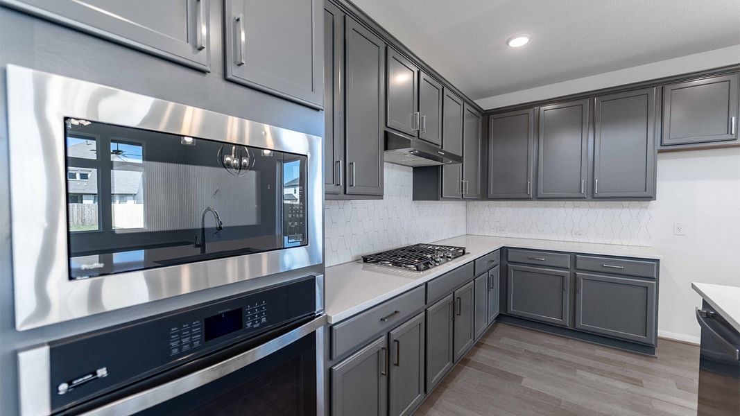 Furnished interior view inside a new home in Santa Rita Ranch, Liberty Hill (Image 3).