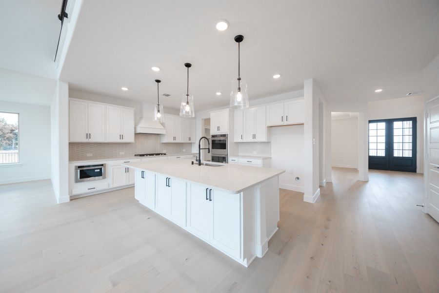Furnished interior view inside a new home in Heath Golf and Yacht Club, Heath (Image 6).