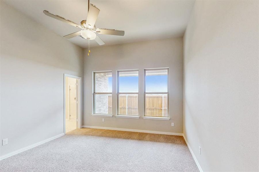 Spacious, unfurnished interior of a new home in Lilybrooke at Legacy Hills, Celina (Image 17). Spacious, unfurnished interior of a new home in Lilybrooke at Legacy Hills, Celina (Image 17).