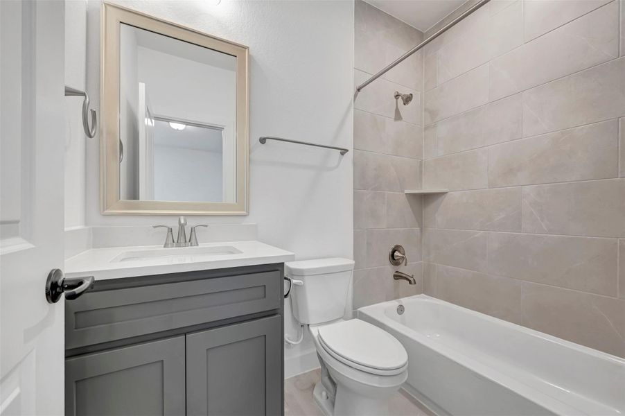 Furnished interior view inside a new home in Indigo 50’ Homesites, Richmond (Image 8).