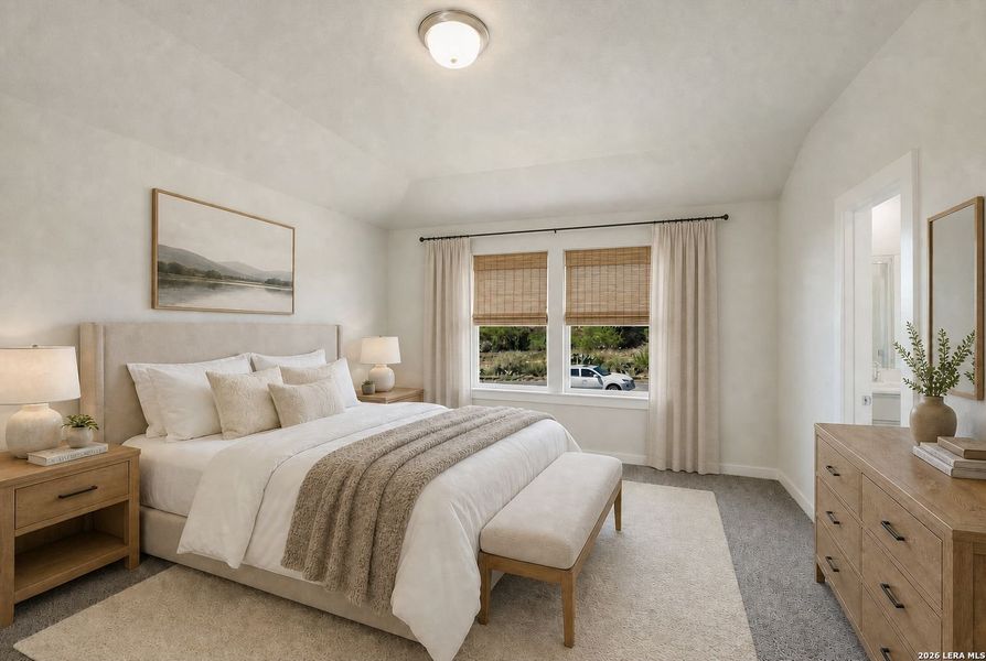 Furnished interior view inside a new home in Park Hill Commons, San Antonio (Image 8).