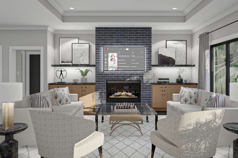 Representative furnished interior of a home built from the Boulder by Zeal Home Builders in Echo Grove, Poolville (Image 4). Representative furnished interior of a home built from the Boulder by Zeal Home Builders in Echo Grove, Poolville (Image 4).