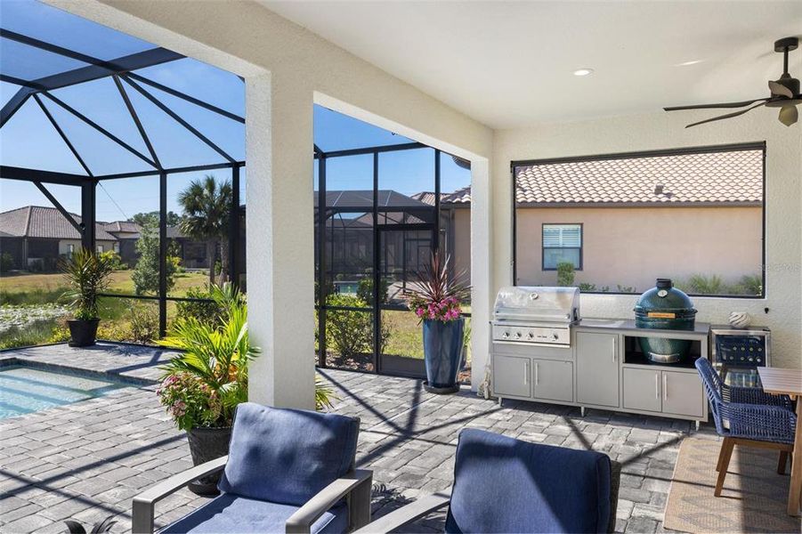 Exterior details and patio area of a home in , Venice (Image 36). Exterior details and patio area of a home in , Venice (Image 36).