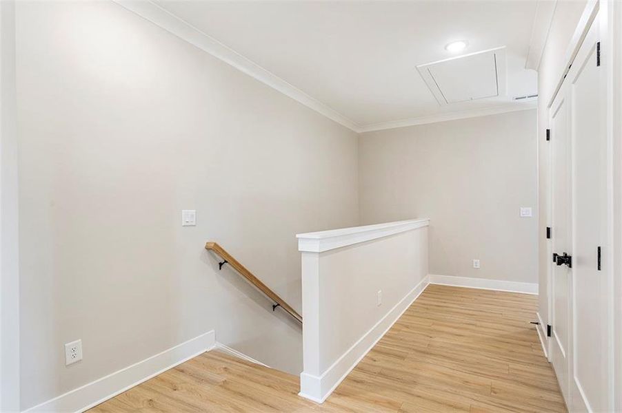 Spacious, unfurnished interior of a new home in Holly Springs Town Center, Holly Springs (Image 23).