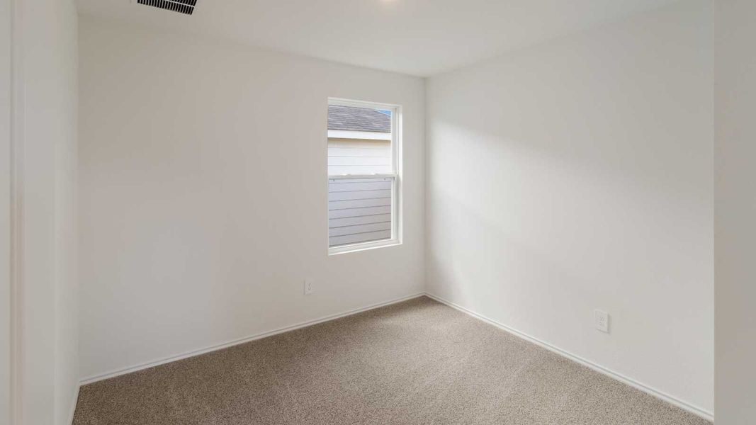 Representative unfurnished interior of a home built from the The Daisy by D.R. Horton in Marigold, Kyle (Image 12). Representative unfurnished interior of a home built from the The Daisy by D.R. Horton in Marigold, Kyle (Image 12).