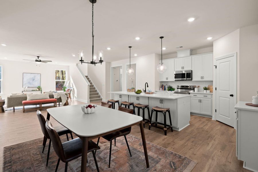 Furnished interior view inside a new home in , Hollywood (Image 6).
