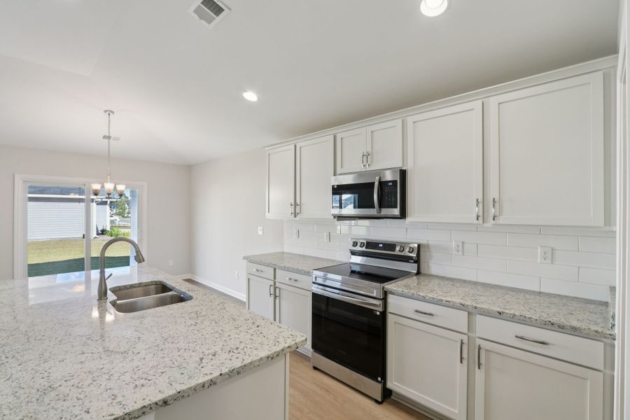 Furnished interior view inside a new home in Heritage at New Riverside, Bluffton (Image 7).