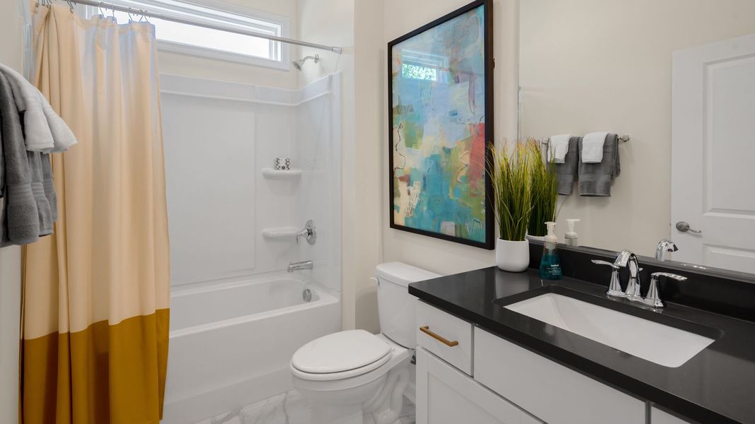 Representative furnished interior of a home built from the AZALEA by D.R. Horton in The Villas at Galvins Ridge, Sanford (Image 32). Representative furnished interior of a home built from the AZALEA by D.R. Horton in The Villas at Galvins Ridge, Sanford (Image 32).