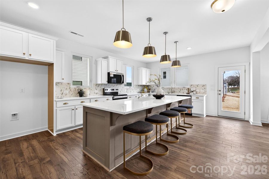 Furnished interior view inside a new home in Morrow Brook, Albemarle (Image 16).