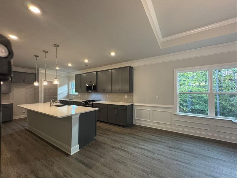 Furnished interior view inside a new home in Tuscany Hills, Douglasville (Image 6).