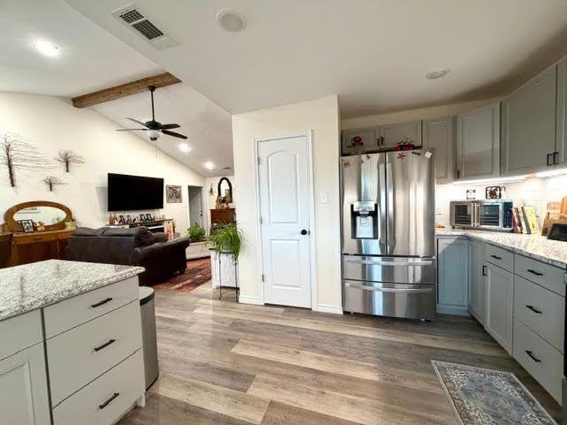 Furnished interior view inside a new home in , Poynor (Image 10).