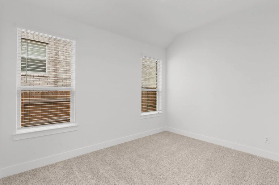 Representative unfurnished interior of a home built from the Mariah by Chesmar Homes in University Heights, McKinney (Image 24).