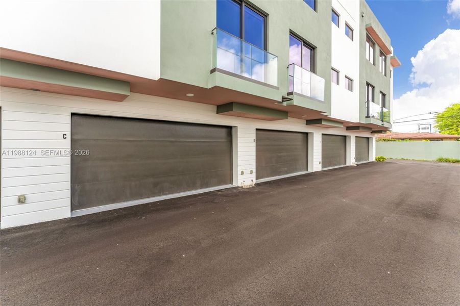 Exterior details and patio area of a home in , Miami (Image 2). Exterior details and patio area of a home in , Miami (Image 2).