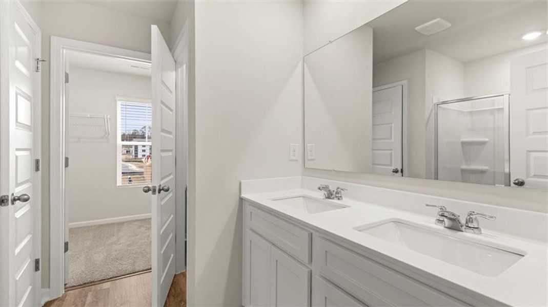 Furnished interior view inside a new home in Willowbrook, Winder (Image 6).