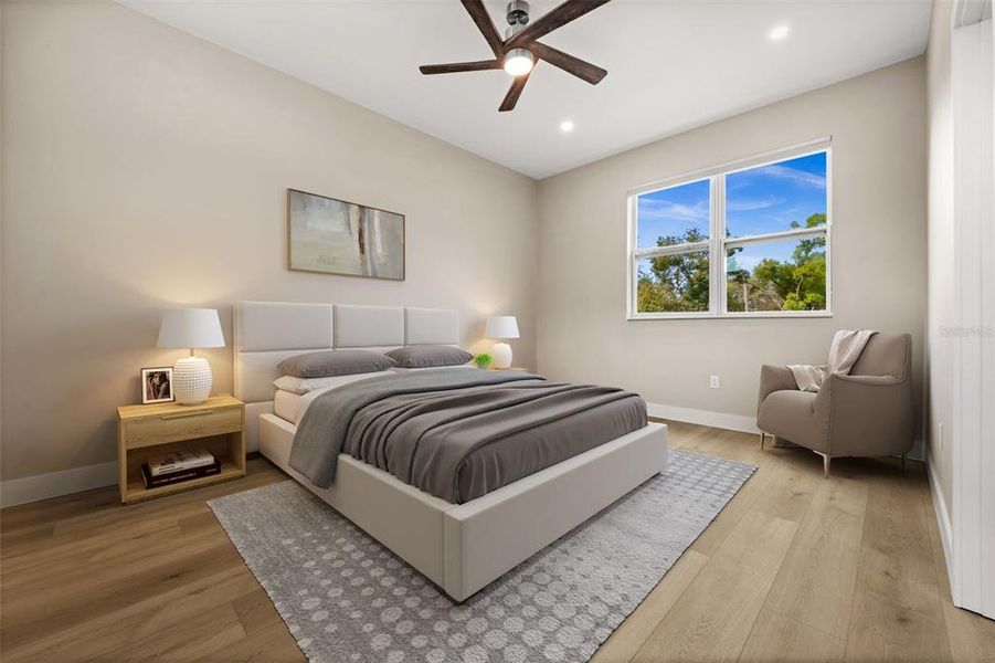 Furnished interior view inside a new home in , Sarasota (Image 17). Furnished interior view inside a new home in , Sarasota (Image 17).