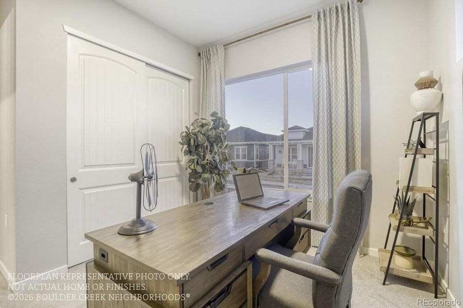 Furnished interior view inside a new home in , Fort Collins (Image 10).