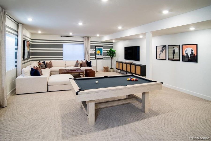 Furnished interior view inside a new home in Legato, Commerce City (Image 6).