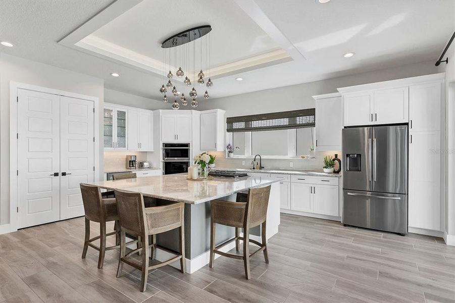 Furnished interior view inside a new home in Aqua Single Family Homes, Bradenton (Image 15).