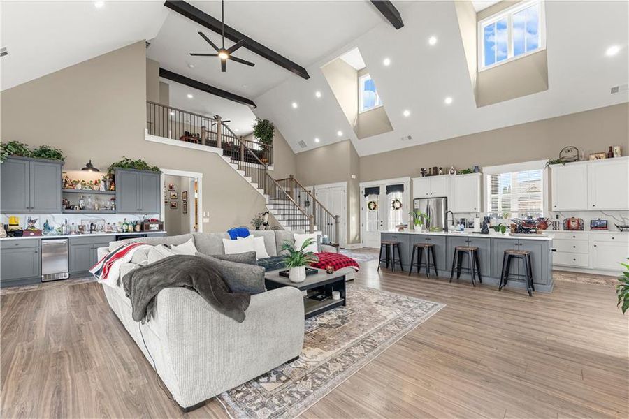 Furnished interior view inside a new home in , Dawsonville (Image 37).