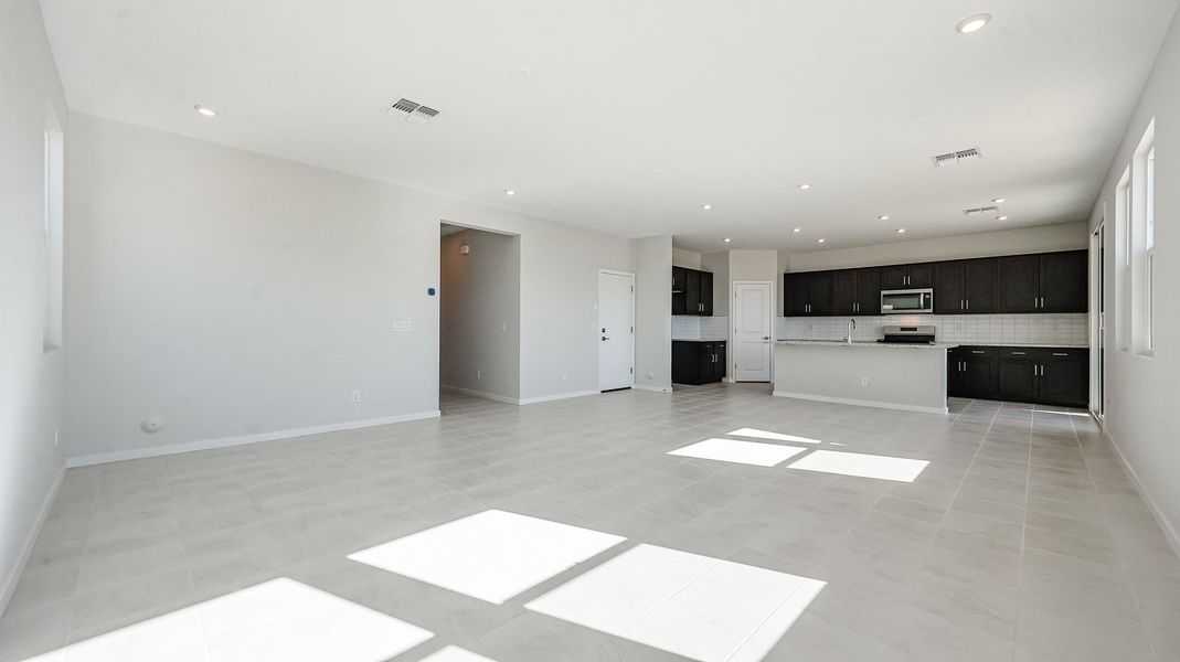 A large empty room.