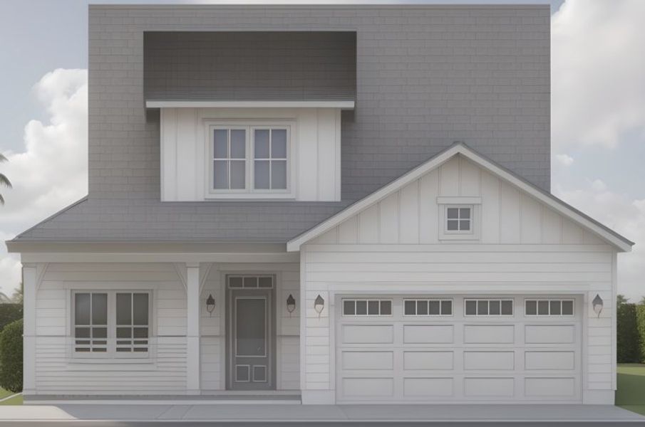 2D floor plan layout of this home in Riverside Cove, Wilmington, NC (Image 7).