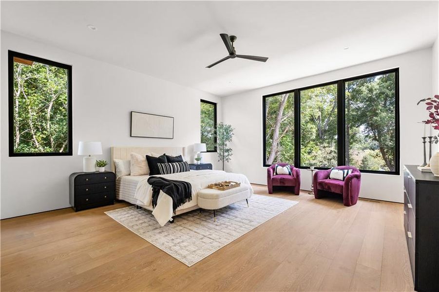Furnished interior view inside a new home in , Decatur (Image 34).