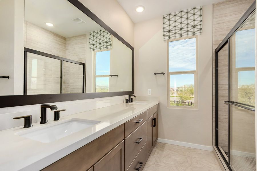 Furnished interior view inside a new home in Eastmark, Mesa (Image 6).