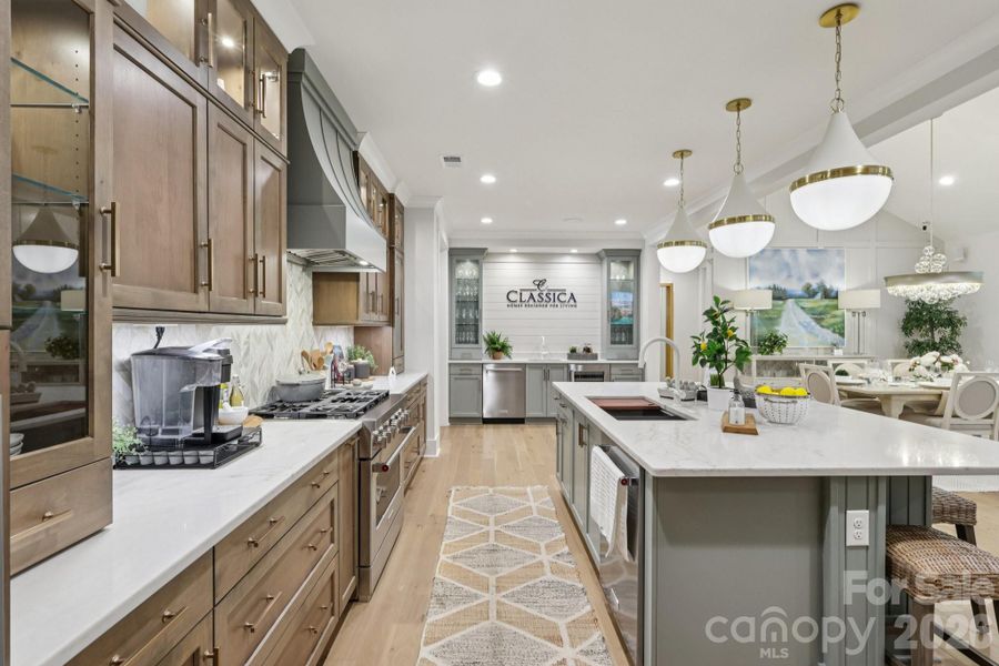 Furnished interior view inside a new home in , Weddington (Image 31).