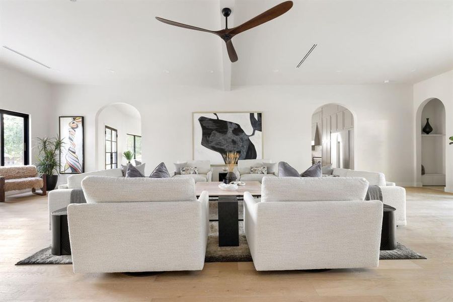 Furnished interior view inside a new home in , Dallas (Image 13). Furnished interior view inside a new home in , Dallas (Image 13).