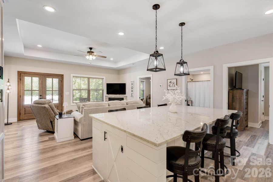 Furnished interior view inside a new home in , Lenoir (Image 31).