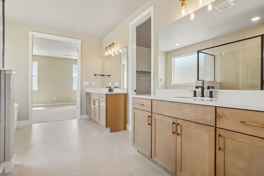 Furnished interior view inside a new home in Jackson Creek North, Monument (Image 17).