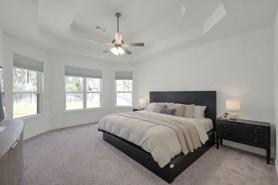 Furnished interior view inside a new home in , Montgomery (Image 18).