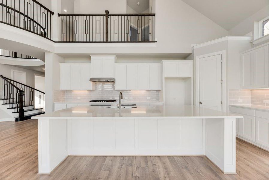 Furnished interior view inside a new home in Park Trails, Forney (Image 11).