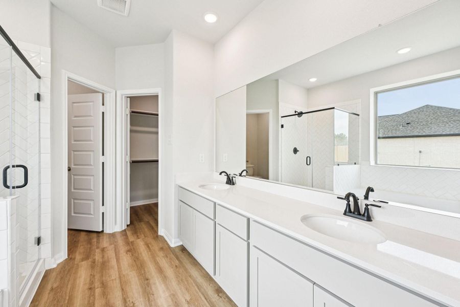 Furnished interior view inside a new home in Barton Place, Cleveland (Image 6).
