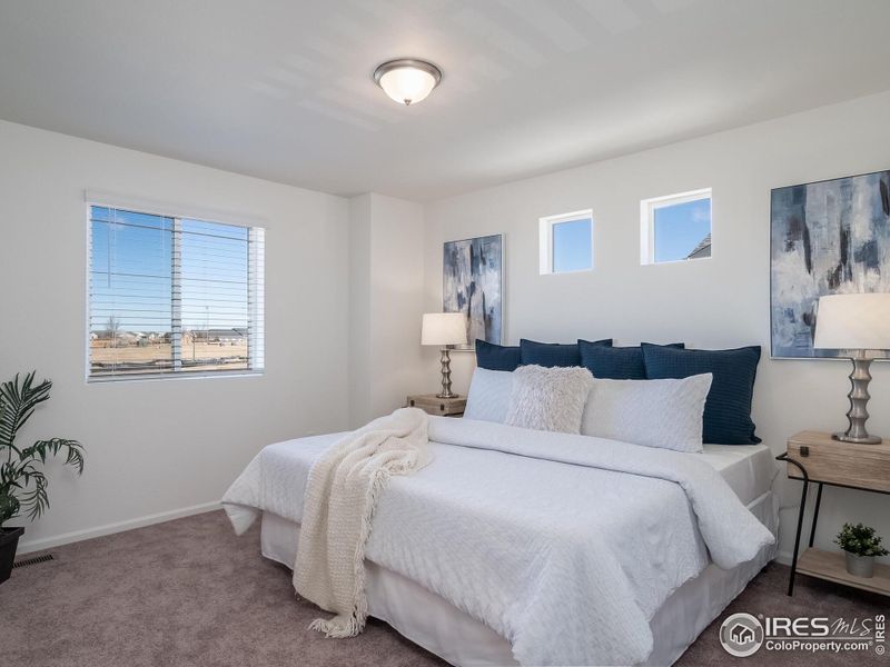 Furnished interior view inside a new home in , Johnstown (Image 12). Furnished interior view inside a new home in , Johnstown (Image 12).