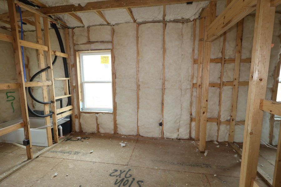 In-progress construction of a new home in Easthaven at Bridgeland Central - Vision Collection, Cypress, TX (Image 5).