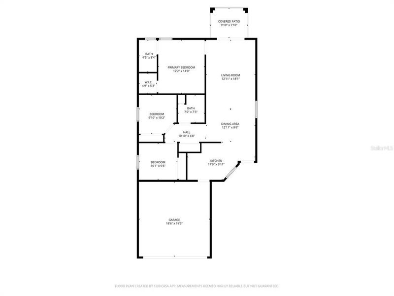 2D floor plan layout of this home in , Floral City, FL (Image 4).