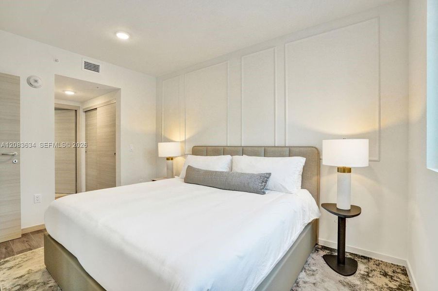 Furnished interior view inside a new home in , Coral Gables (Image 2). Furnished interior view inside a new home in , Coral Gables (Image 2).
