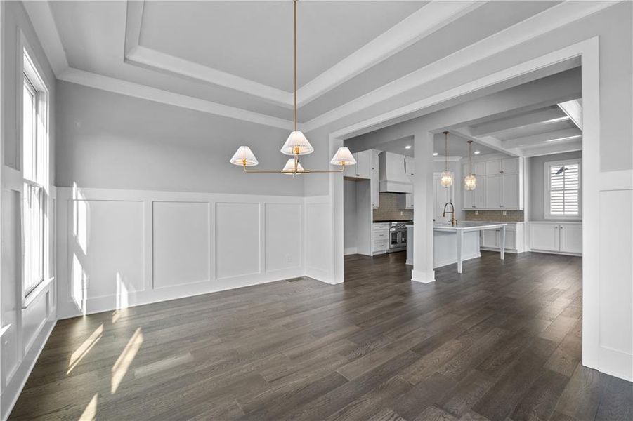 Spacious, unfurnished interior of a new home in Crossroads, Milton (Image 39). Spacious, unfurnished interior of a new home in Crossroads, Milton (Image 39).